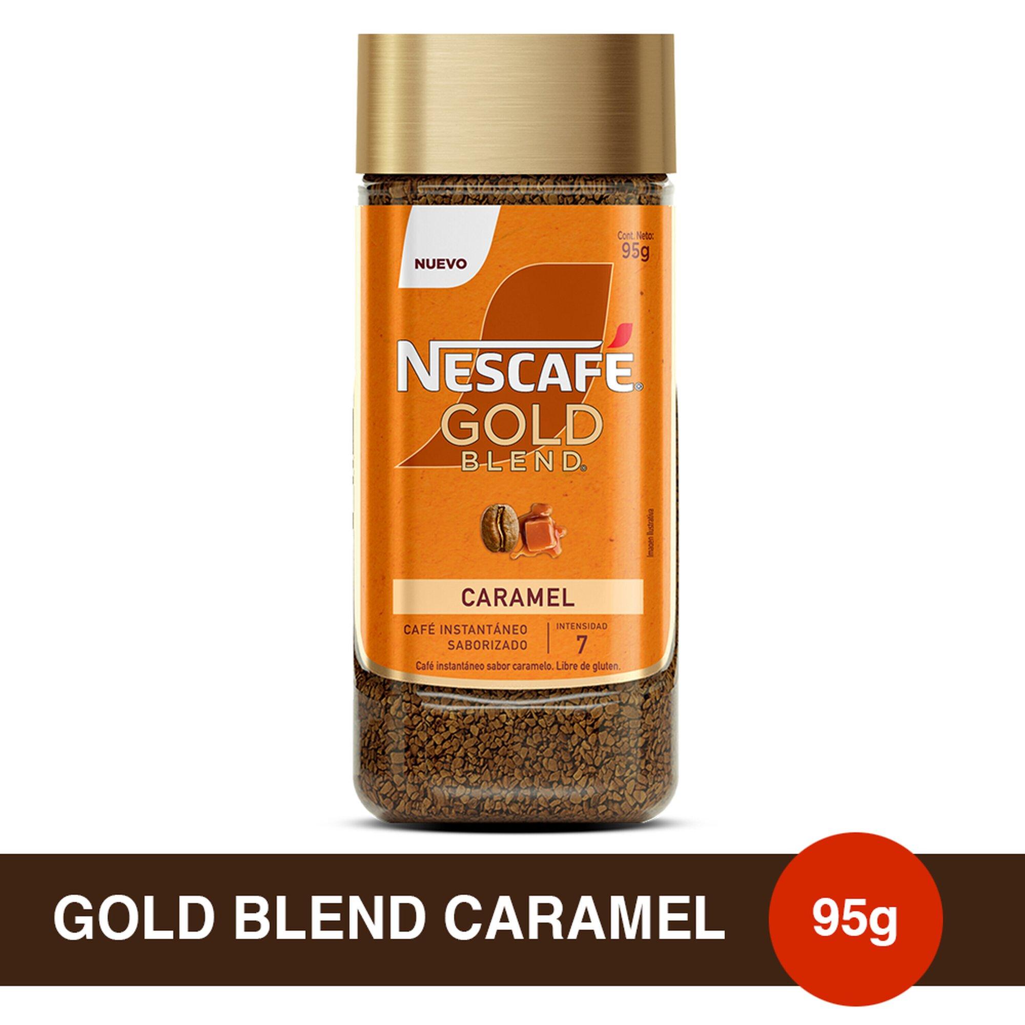 CAFE NESCAFE GOLD CARAMEL FRASC 95gr