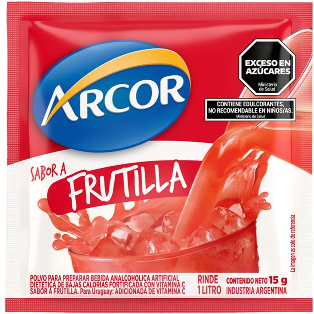 JUGO EN POLVO FRUTILLA ARCOR x 15g