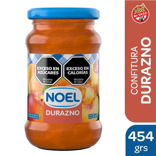 MERMELADA DURAZNO NOEL x 454g