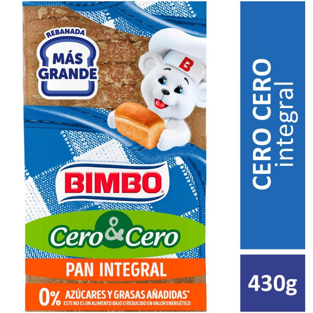 PAN INTEGRAL 00 BIMBO x 430g