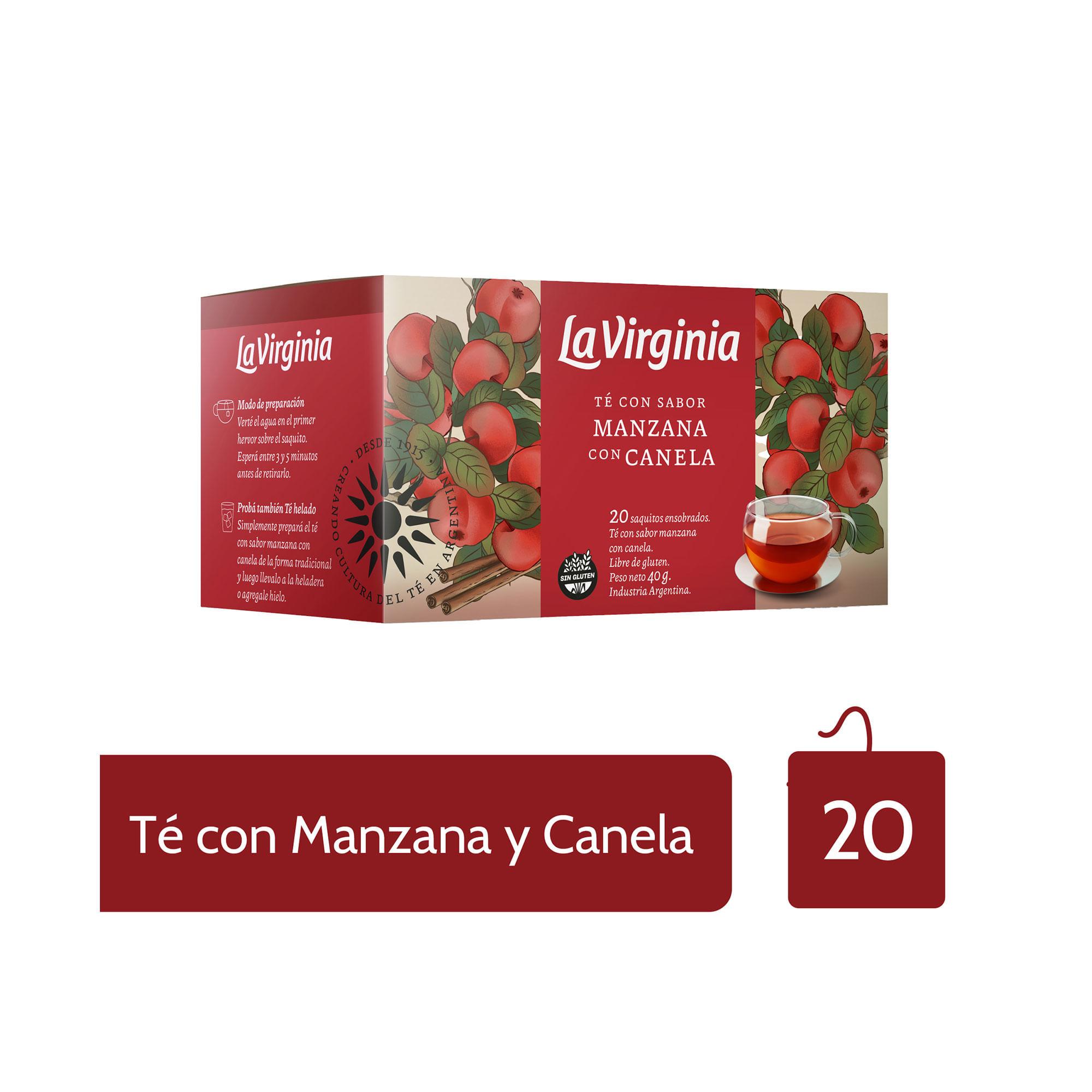 TE MANZANA / CANELA LA VIRGINA x20uni