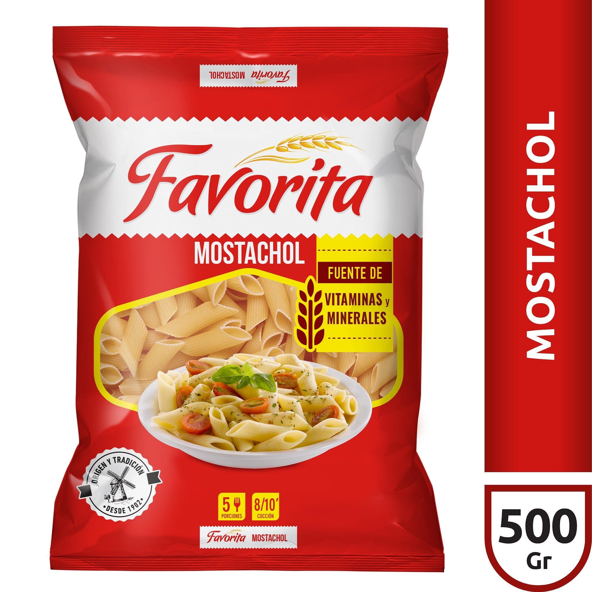 FIDEOS MOSTACHOL FAVORITA x500g