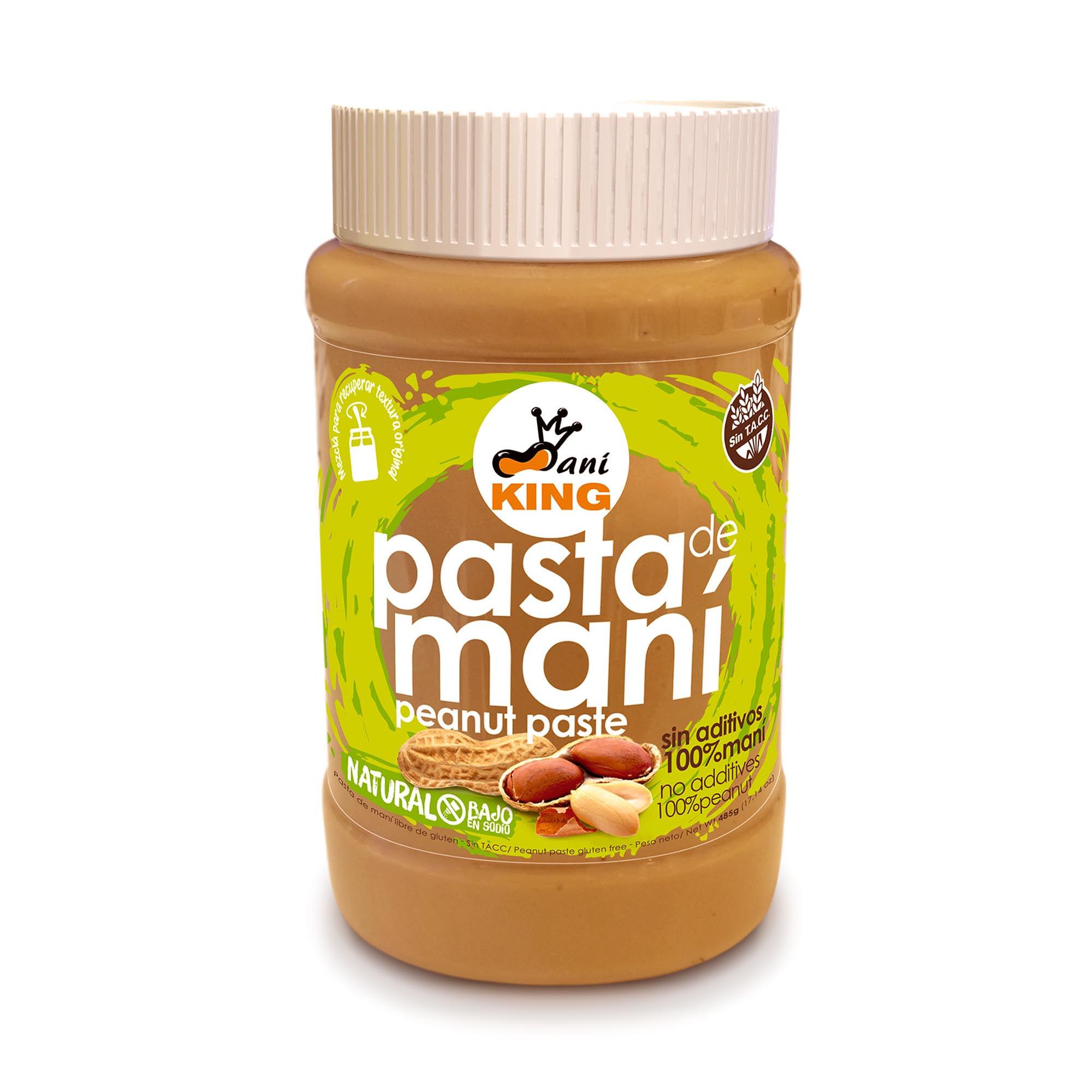 PASTA DE MANI NAT MANI KING x 485g