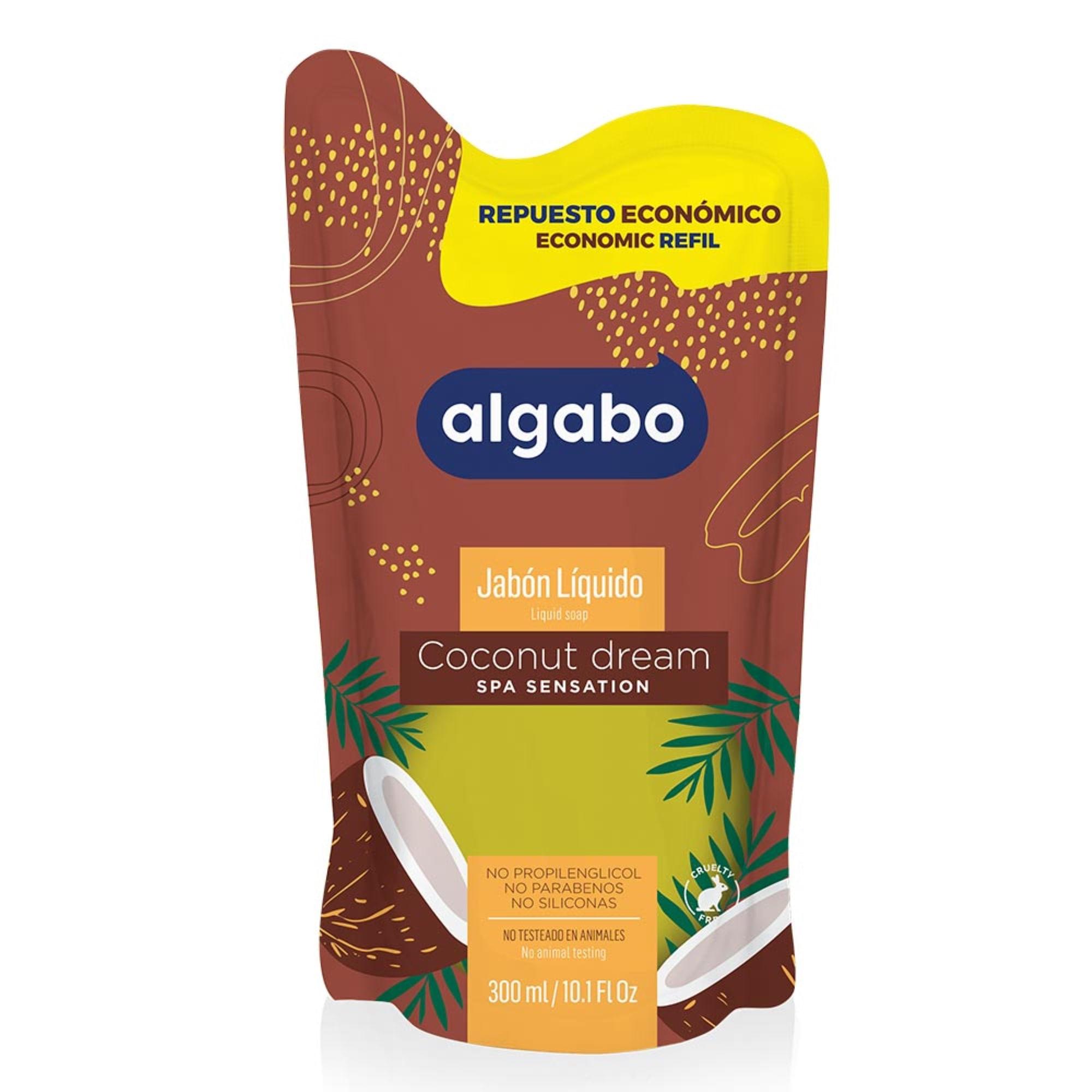JABON LIQ COCO/VAINILLA ALGABO DP x 300cc
