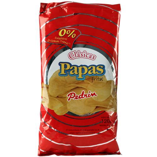 PAPAS FRITAS CLASICAS PEDRIN x 170g