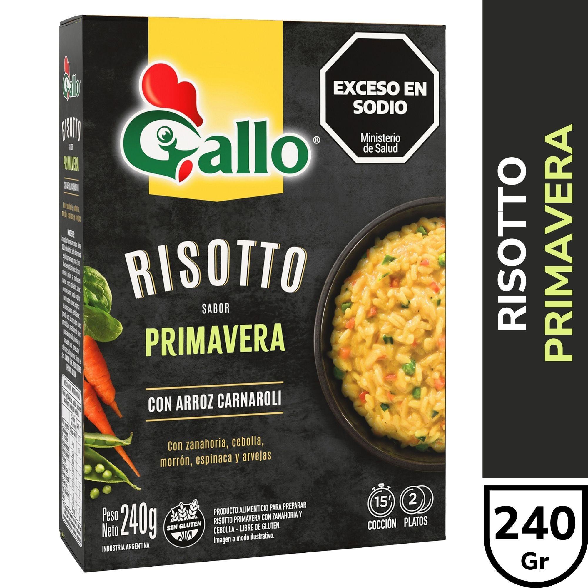 RISOTTO PRIMAVERA GALLO x 240g