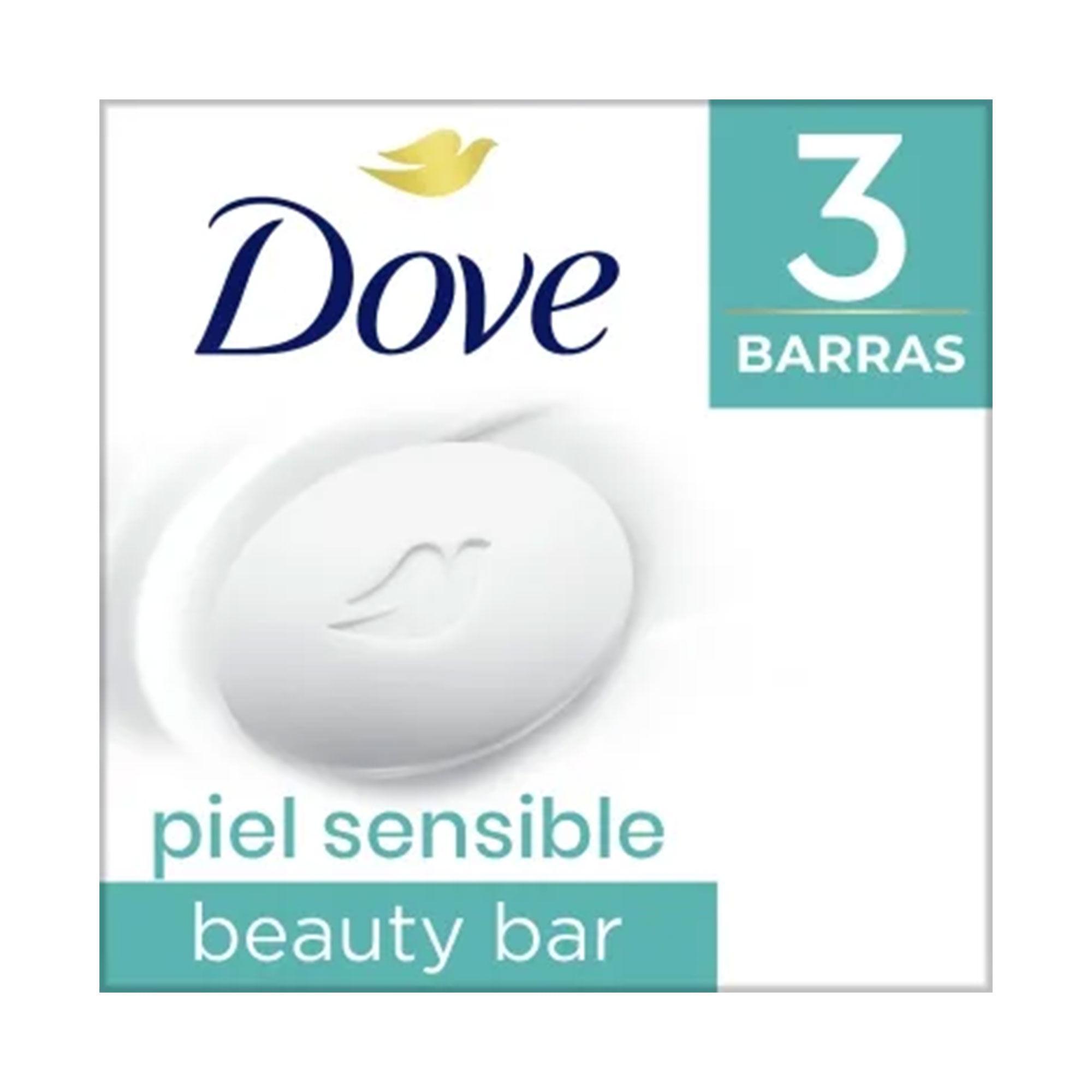 JABON TOC PIEL SENSIBLE DOVE x 3u