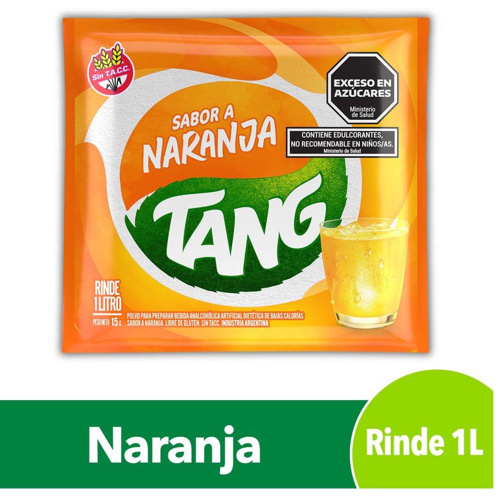 JUGO EN POLVO NARANJA TANG x15g