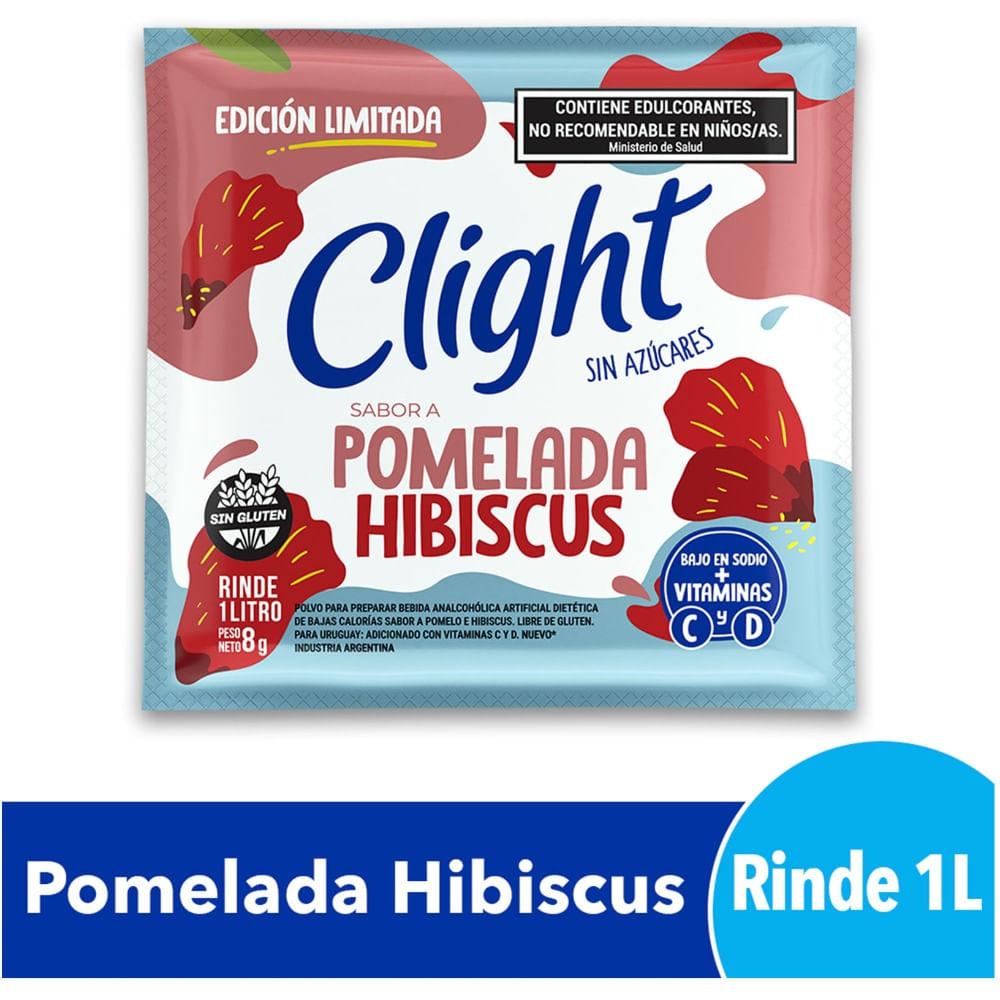 JUGO CLIGHT POMELADA HIBISCUS X8GRS