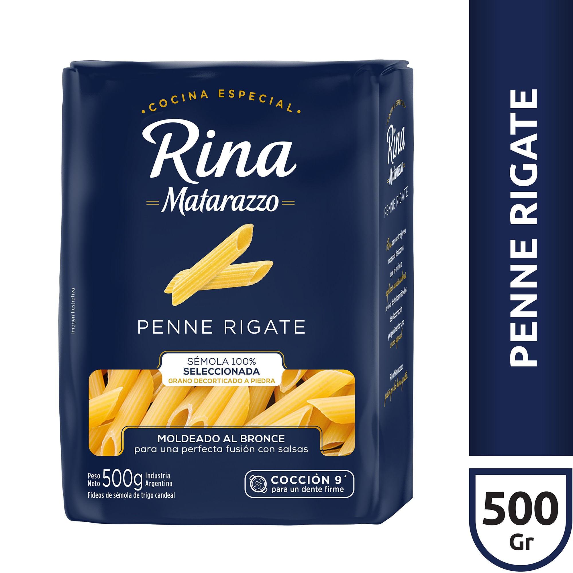 FIDEOS RIGATTI  RINA MATARAZZO x 500g