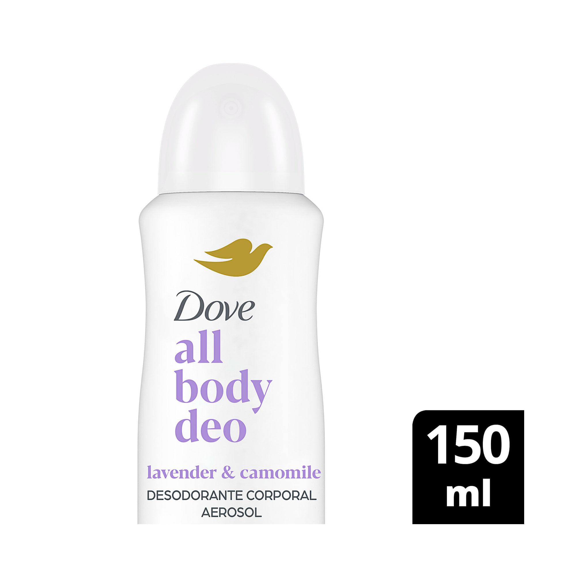 DESODORANTE DOVE ALL BODY LAVENDER X150ml