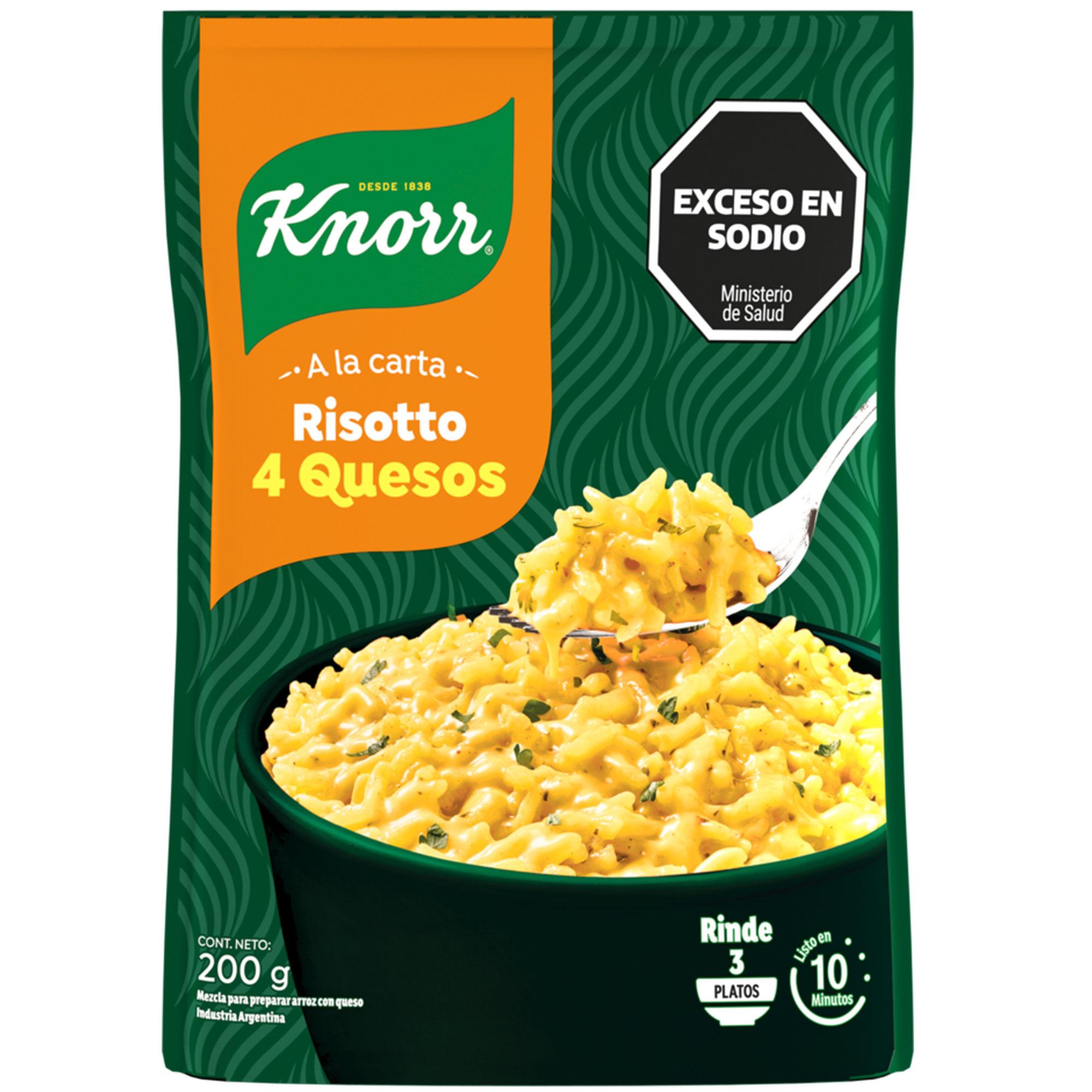 RISOTTO 4 QUESOS KNORR 200gr