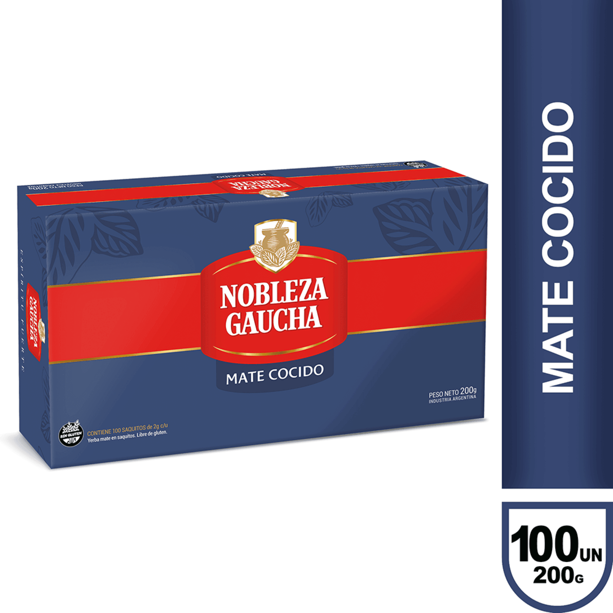 MATE COCIDO EN SAQUITOS NOBLEZA GAUCHA x100uni