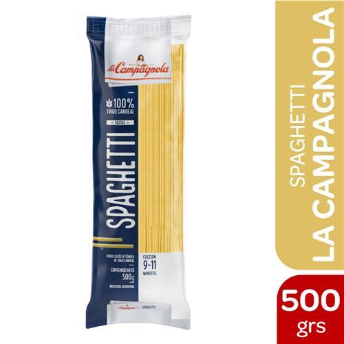 FIDEOS SPAGHETTI LA CAMPAGNOLA x 500g