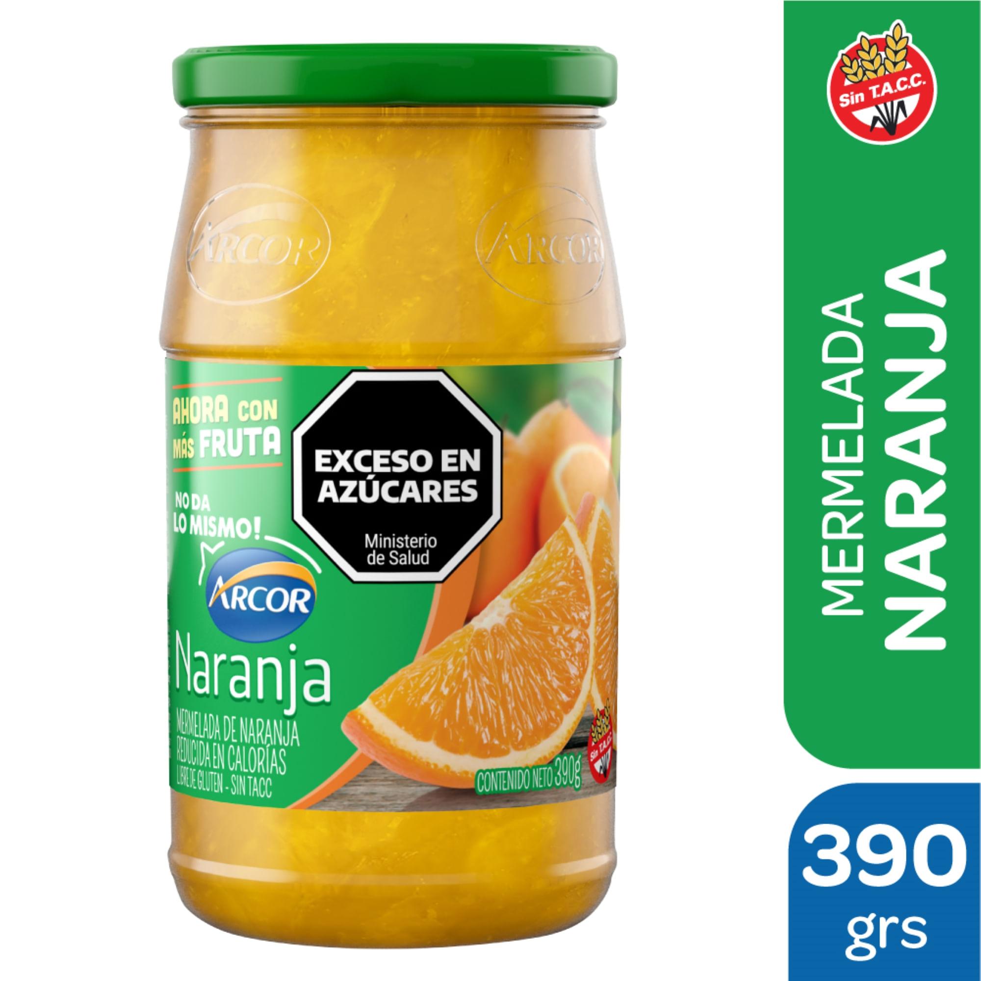 MERMELADA ARCOR LIGHT NARANJA x 390g