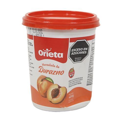 MERMELADA DURAZNO LIGHT ORIETA x 420g