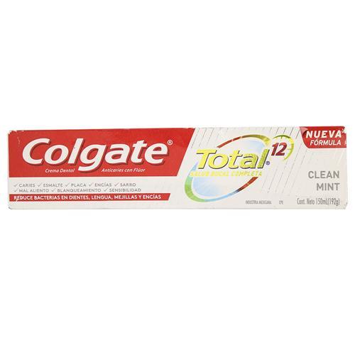 CREMA DENTAL T12 CLEAN MINT COLGATE x 90g