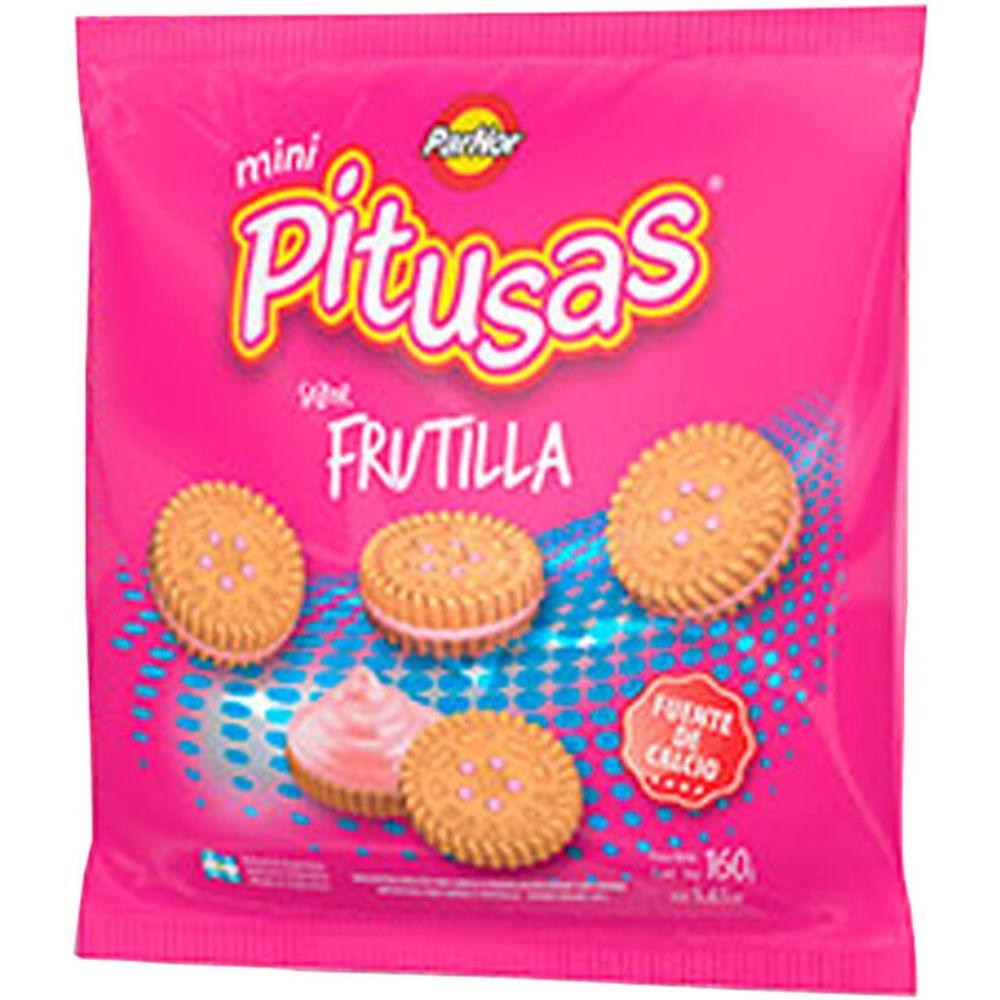 GALLETITAS PITUSAS RELL FRUTILLA x 160