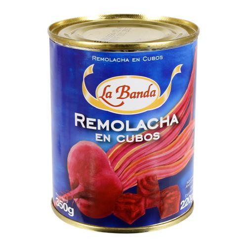 REMOLACHA EN REBANADAS LA BANDA x 350 g