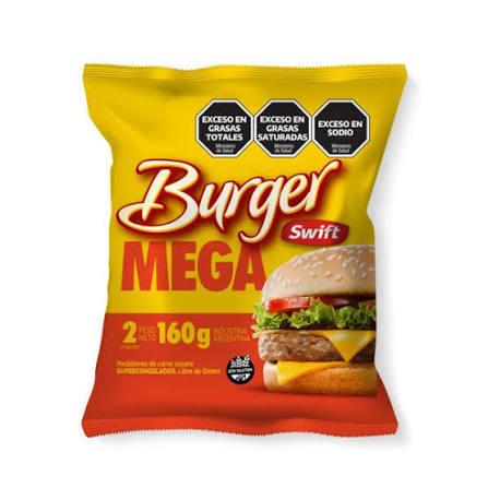 HAMBURGUESA MEGA BURGER SWIFT x 160g