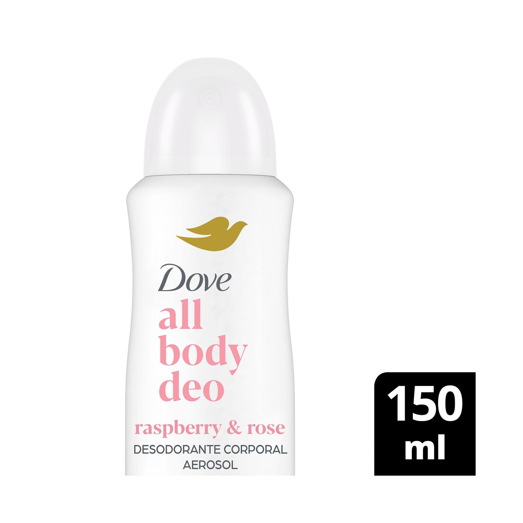 DESODORANTE DOVE ALL BODY RASPBERRY X150ml