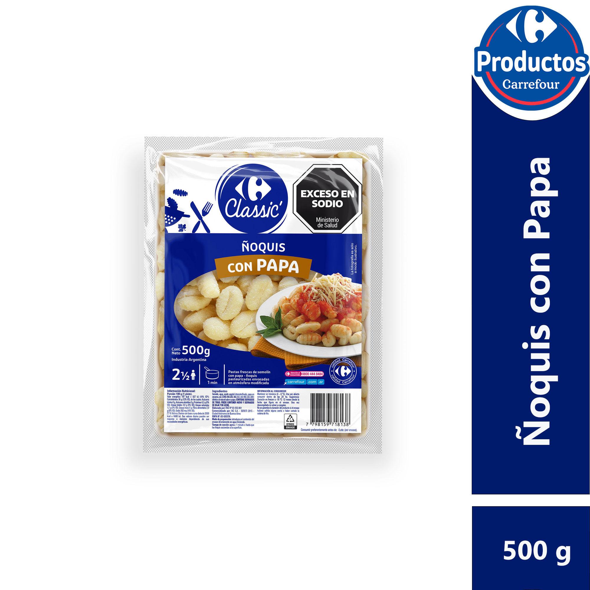 ÑOQUIS DE PAPA LA ROMANA