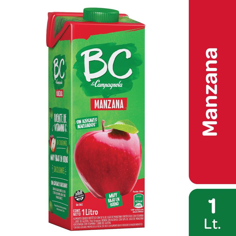 JUGO BC MANZANA X1L