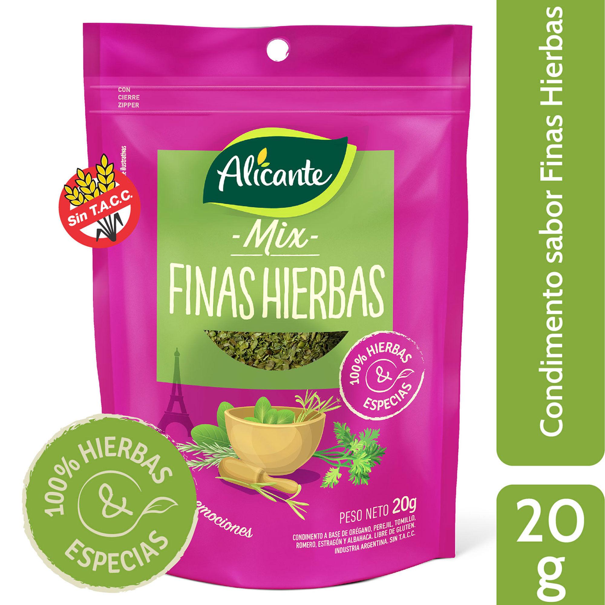 MIX FINAS HIERBAS ALICANTE x25grs