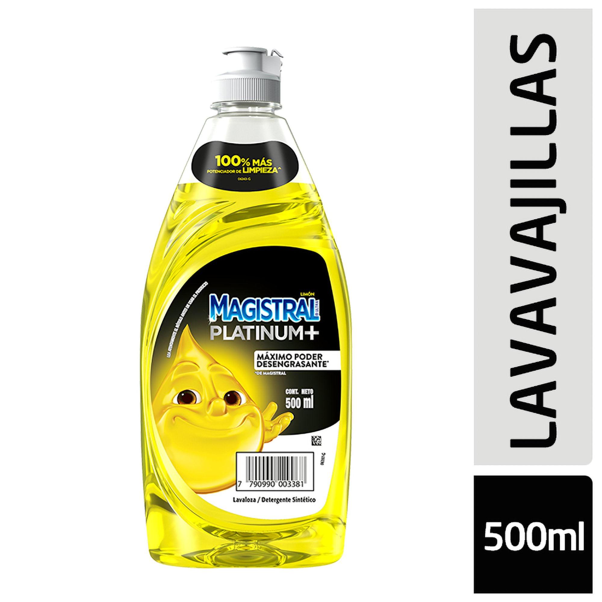 DETERGENTE LIMON PLATINUM MAGISTRAL x 500ml