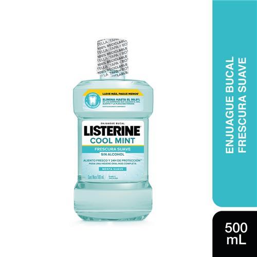 ENJUAGUE BUCAL LISTERINE COOL MINT x 500ml