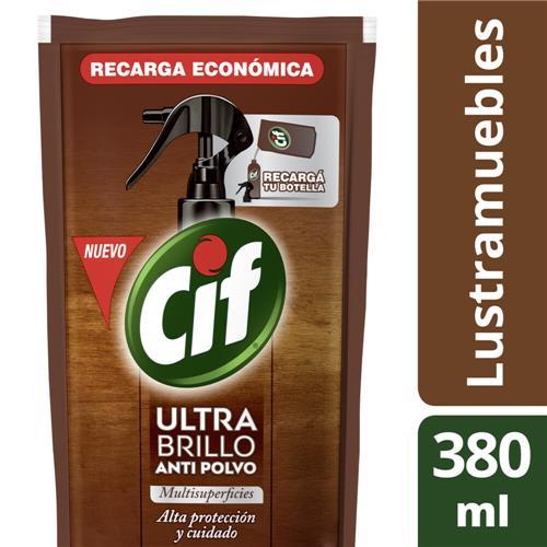 LUSTRAMUEBLES CIF ANTIPOLVO DP x 380ml