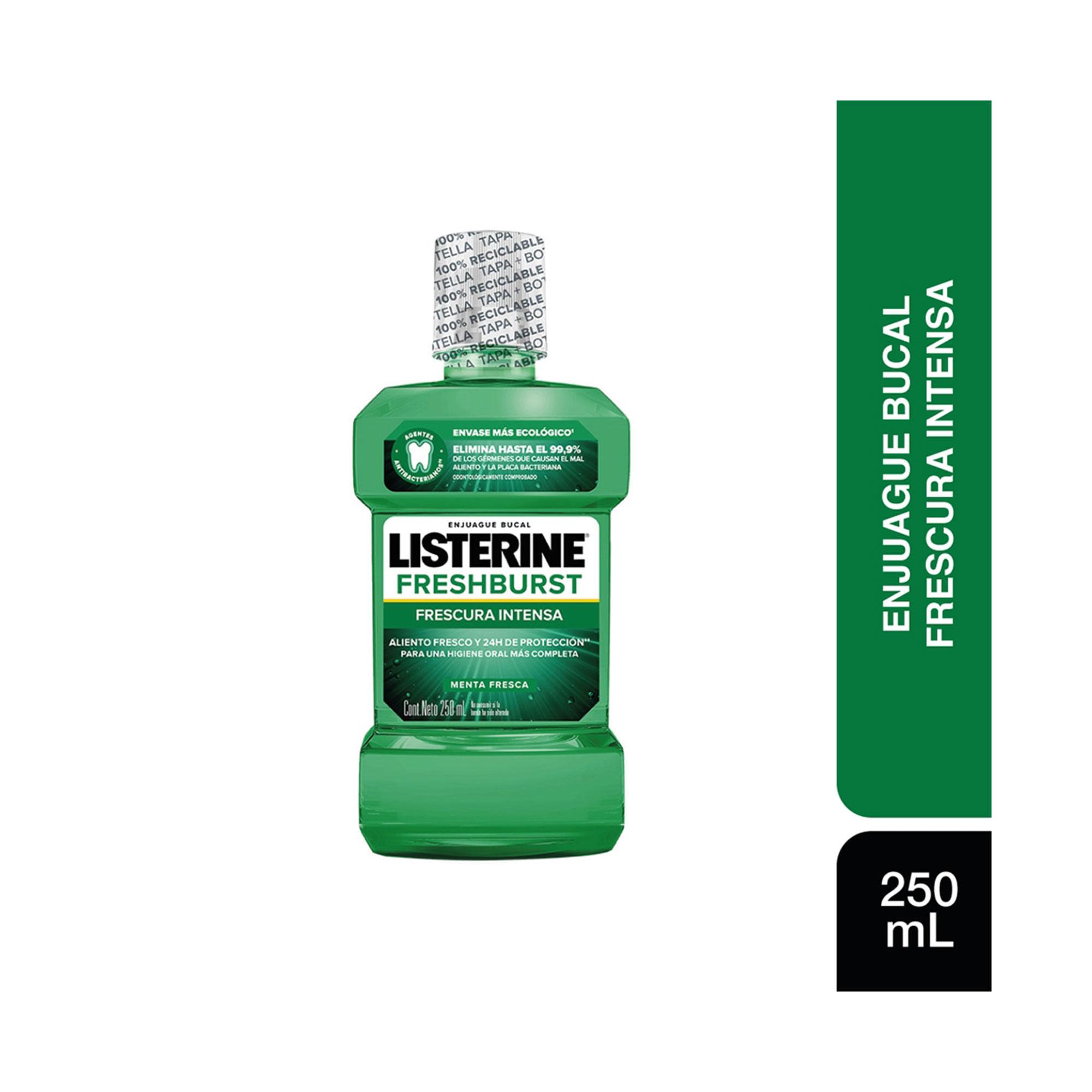 ENJUAGUE BUCAL FRESH BURST LISTERINE x 250ml