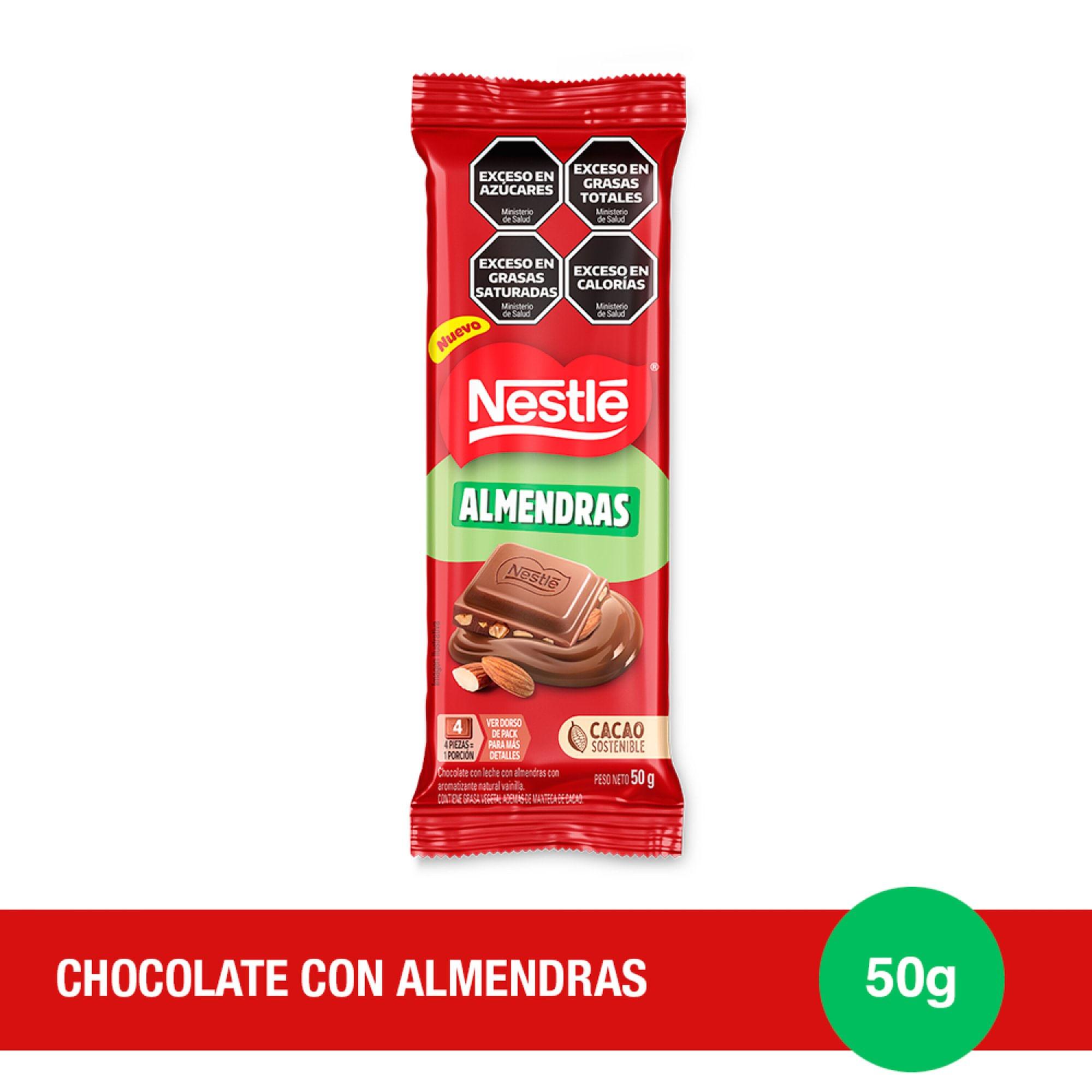 CHOCOLATE NESTLE ALMENDRAS 50gr
