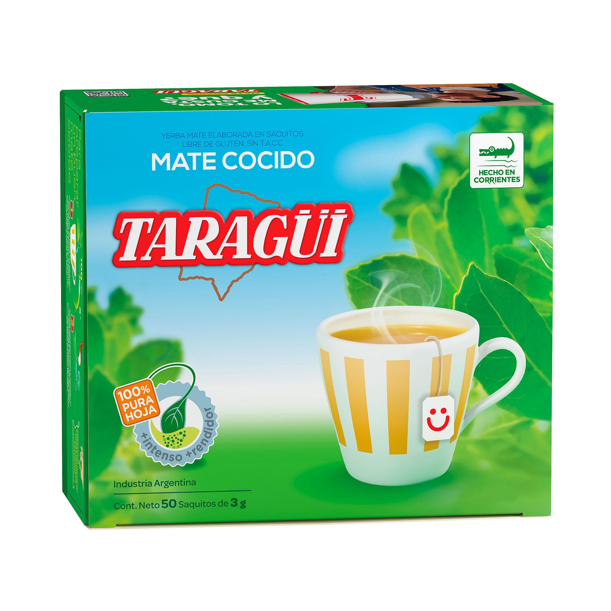 MATE COCIDO TARAGUI x 50u
