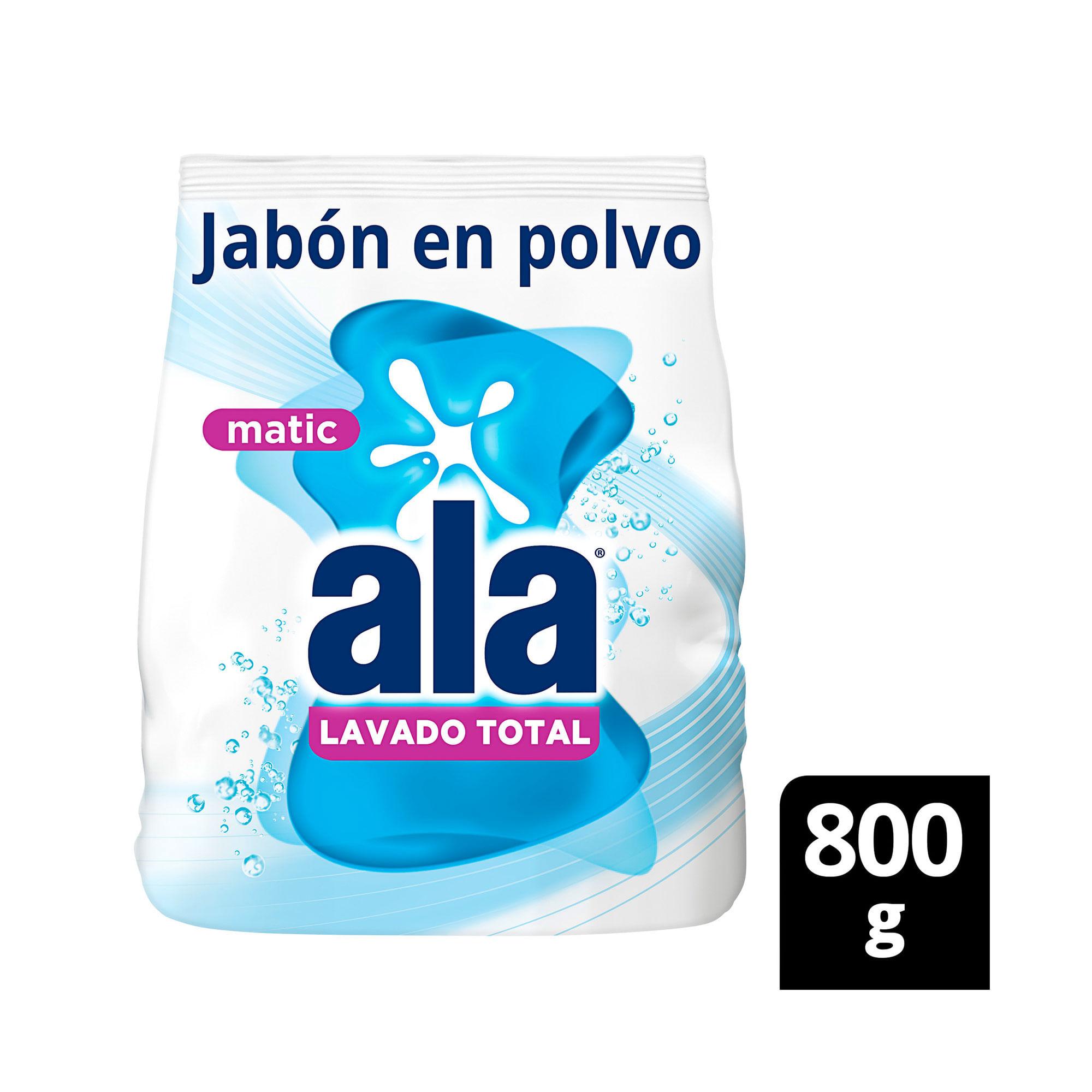 JABON POLVO ECO LAVADO MATIC ALA x800grs