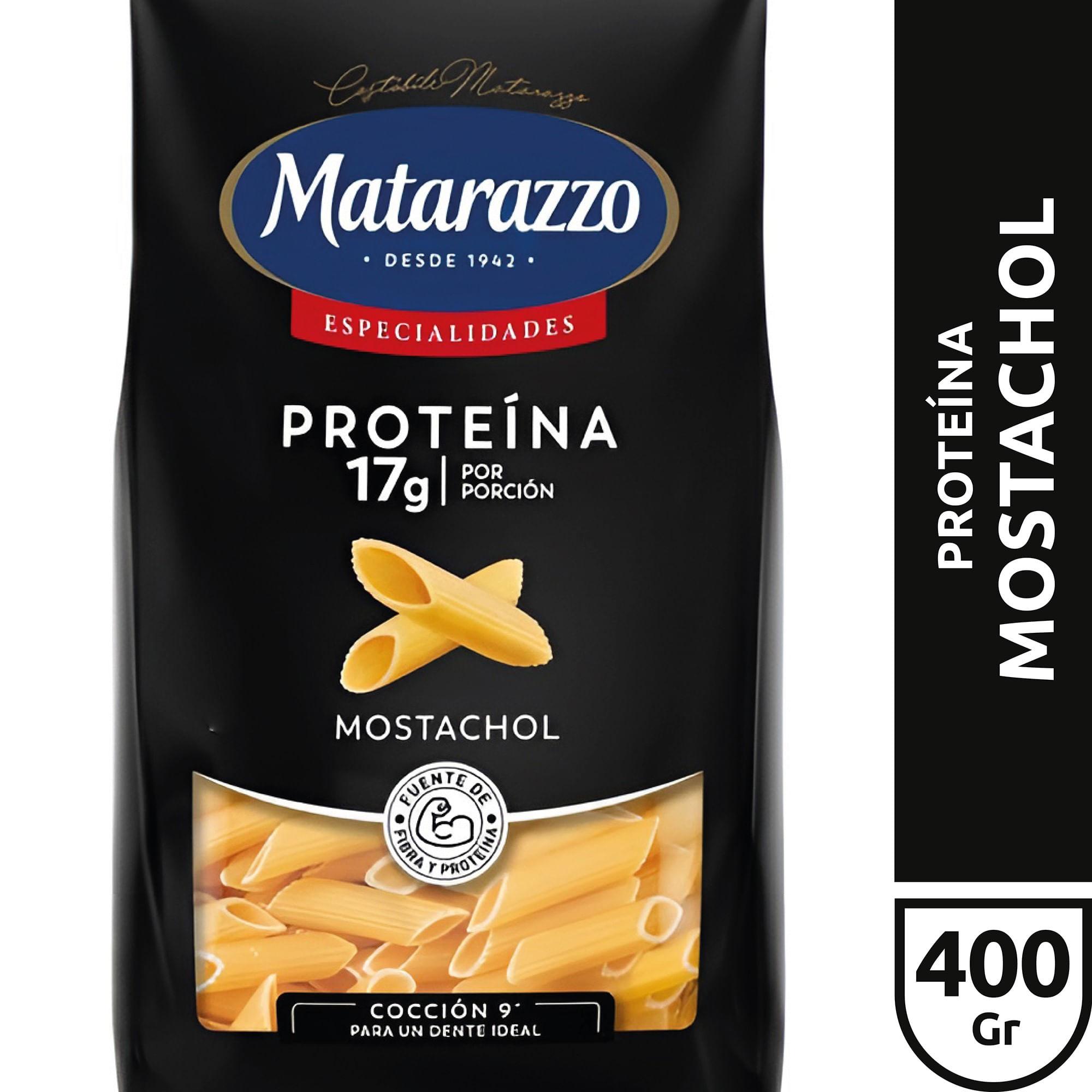 FIDEOS MOSTACHOL PROTEINA PLUS MATARAZZO 400g