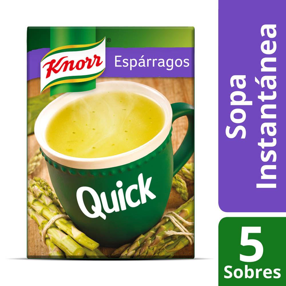 SOPA QUICK ESPARRAGOS KNORR x 5u