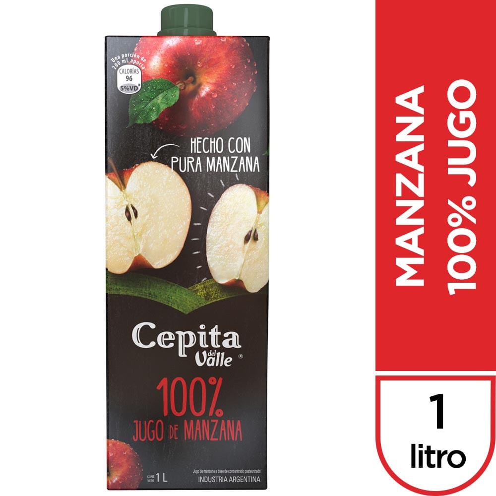 CEPITA MANZANA 100 % TETRA x 1L