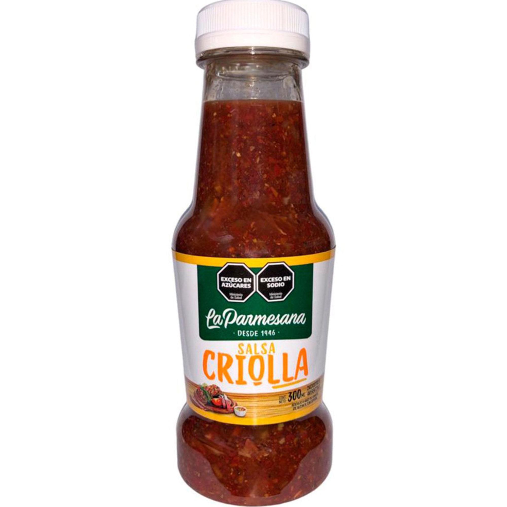 SALSA CRIOLLA LA PARMESANA X300GRS