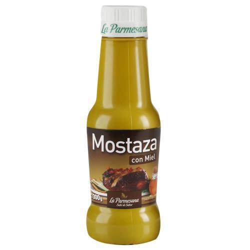 SALSA MOSTAZA C/MIEL LA PARMESANA x 300g
