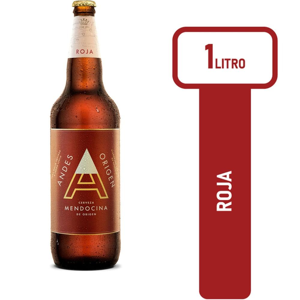 CERVEZA ANDES ROJA x 1L