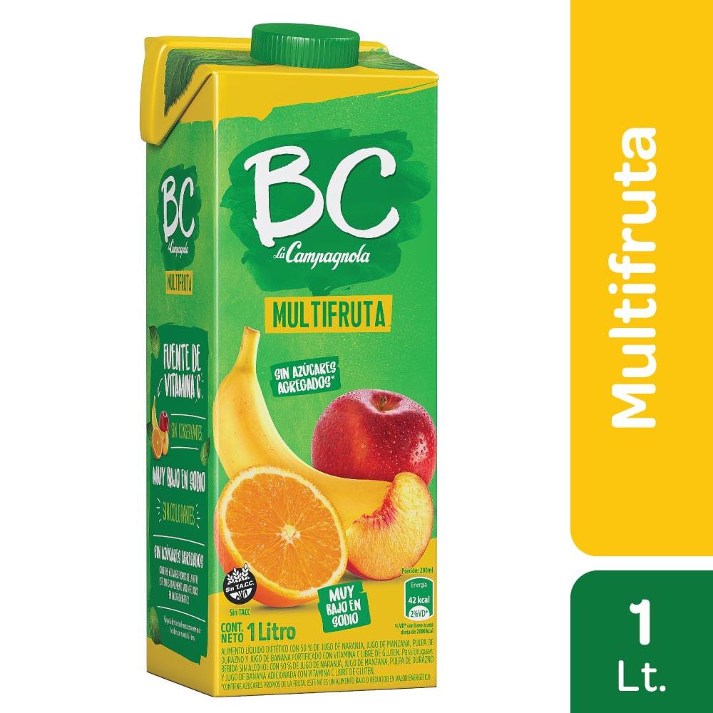 JUGO MULTIFRUTA SIN CONSERVANTES BC X1LT