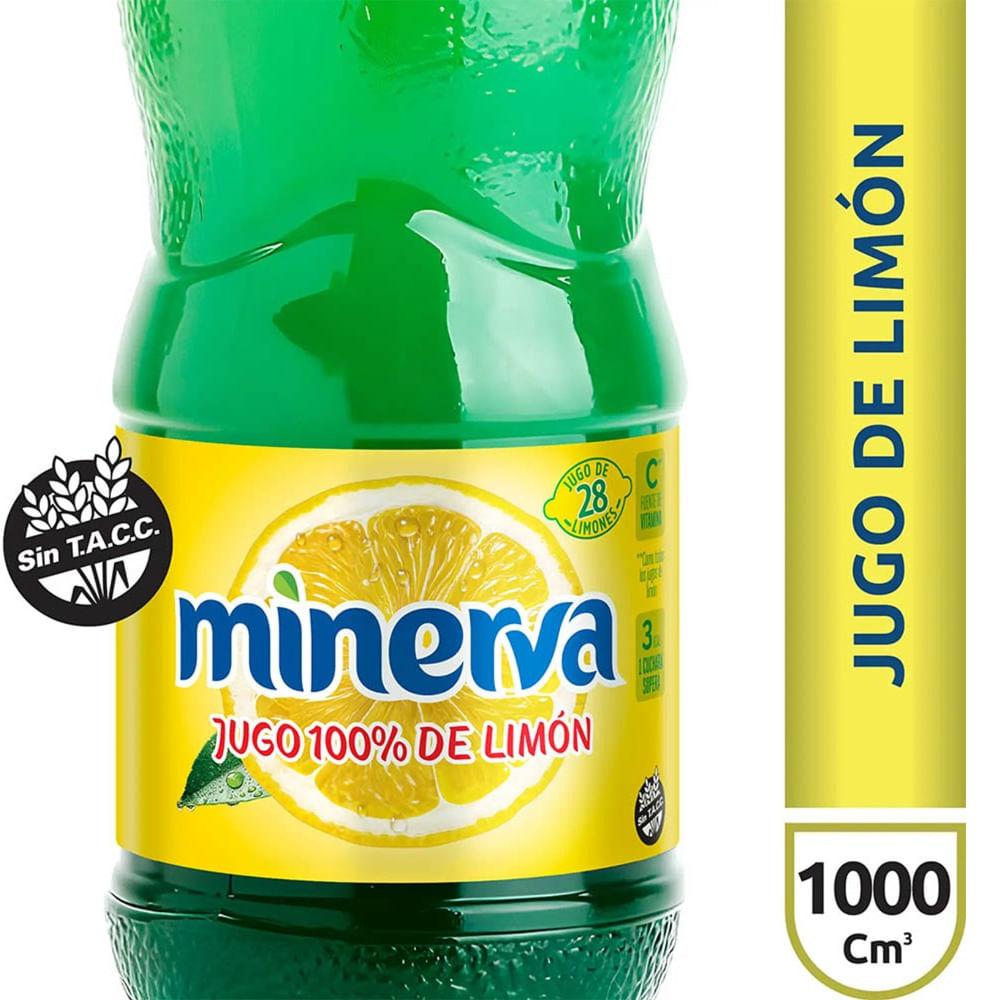 JUGO DE LIMON MINERVA x 1L