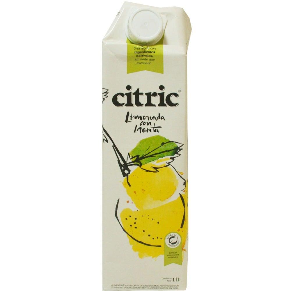 JUGO CITRIC LIMON Y MENTA x 1L