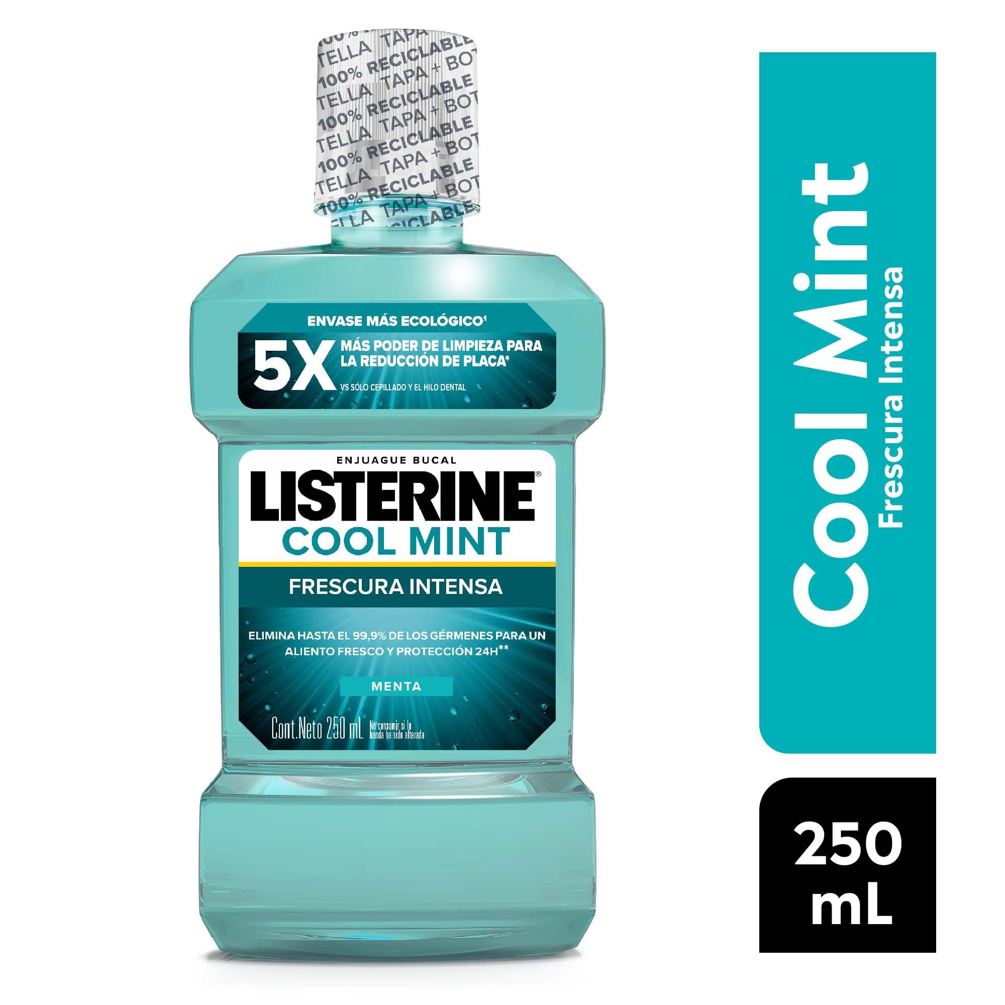 ENJUAGUE BUCAL COOL MINT LISTERINE x 250ml