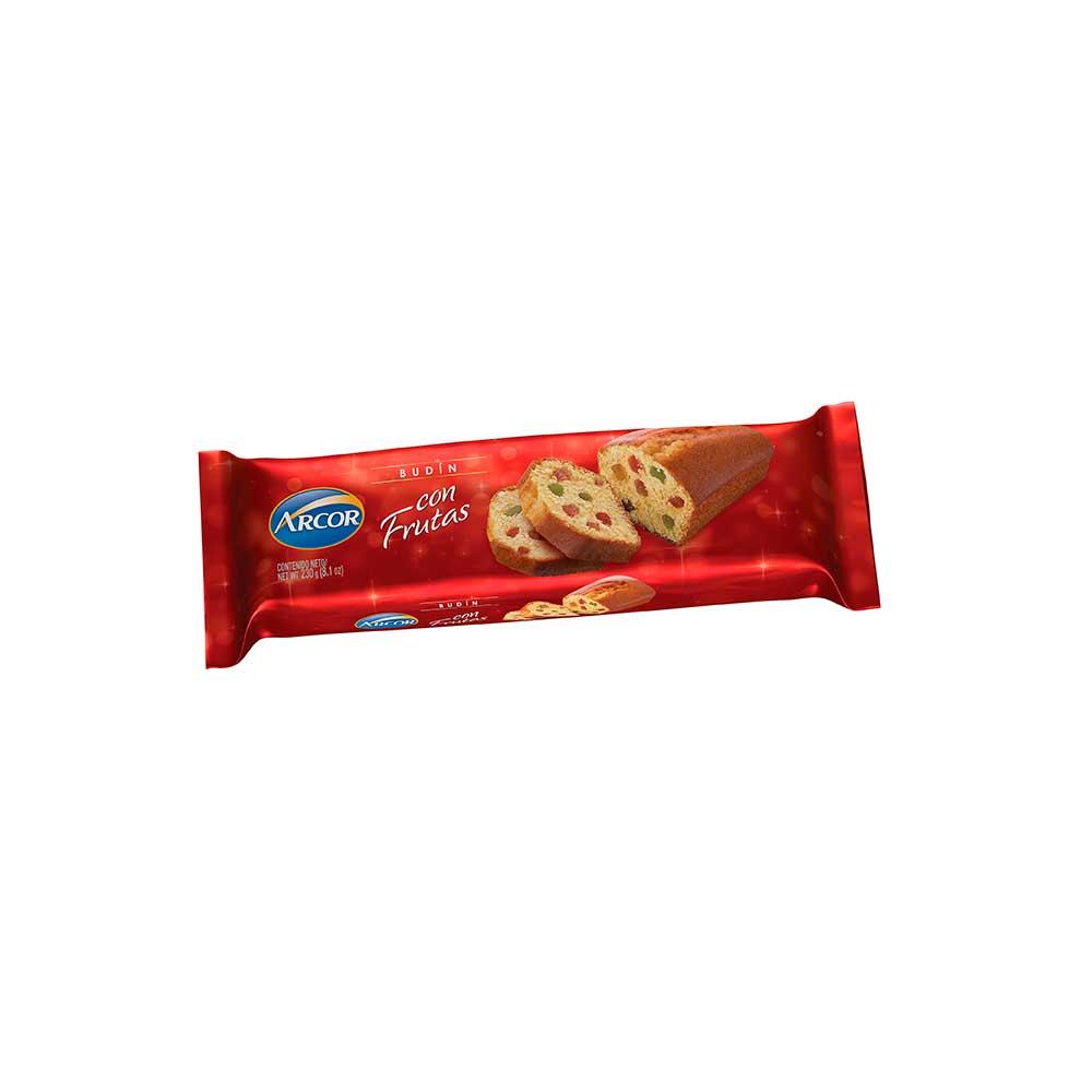 BUDIN C/FRUTAS ARCOR x 215g