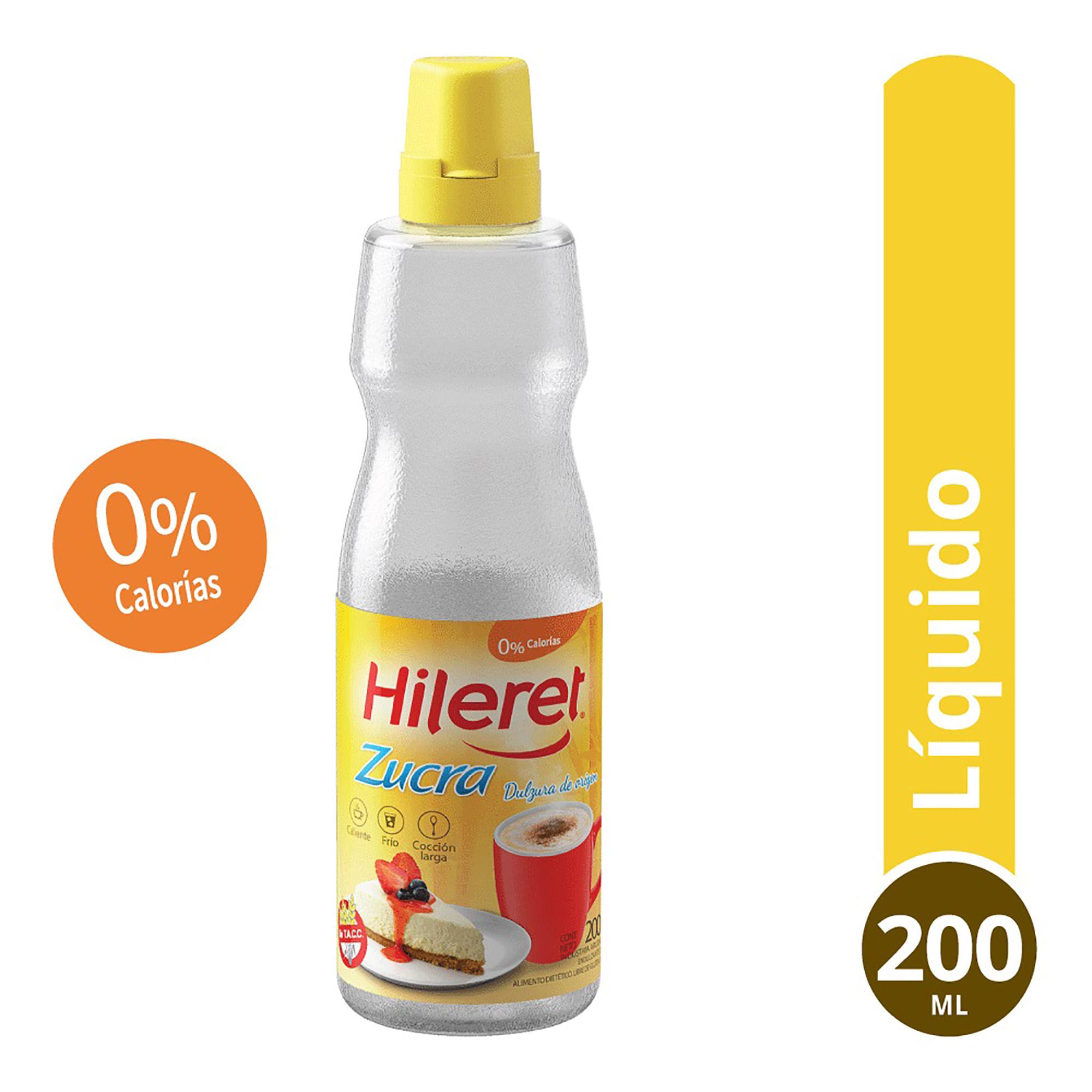 EDULCORANTE ZUCRA LIQ HILERET x 200 ml