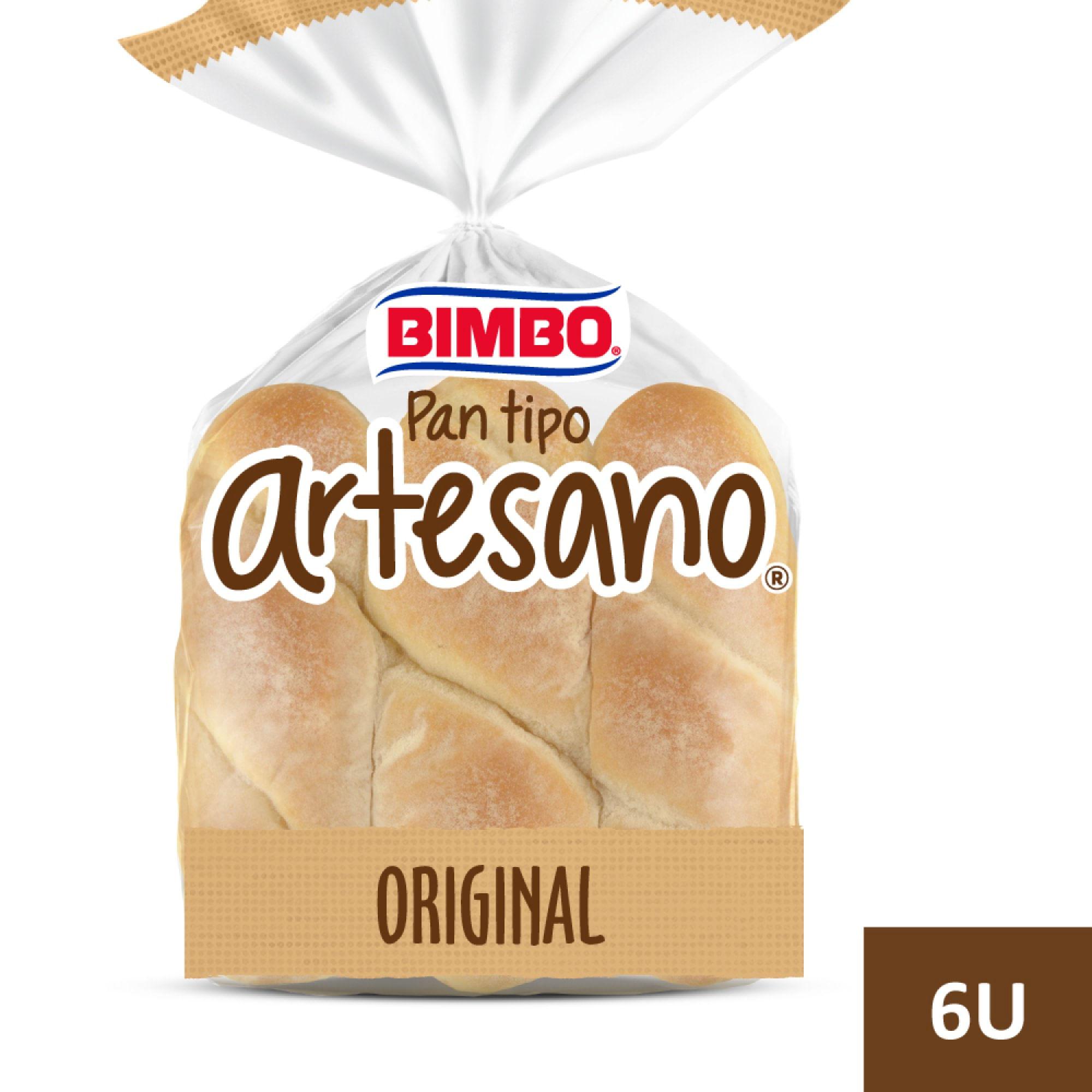 PAN PANCHO ARTESANAL BIMBO x 6u