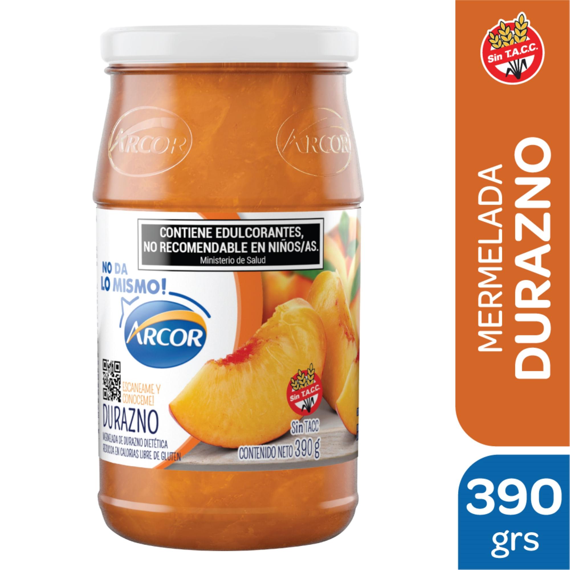 MERMELADA DURAZNO S/AZUC AGREG ARCOR x 390g