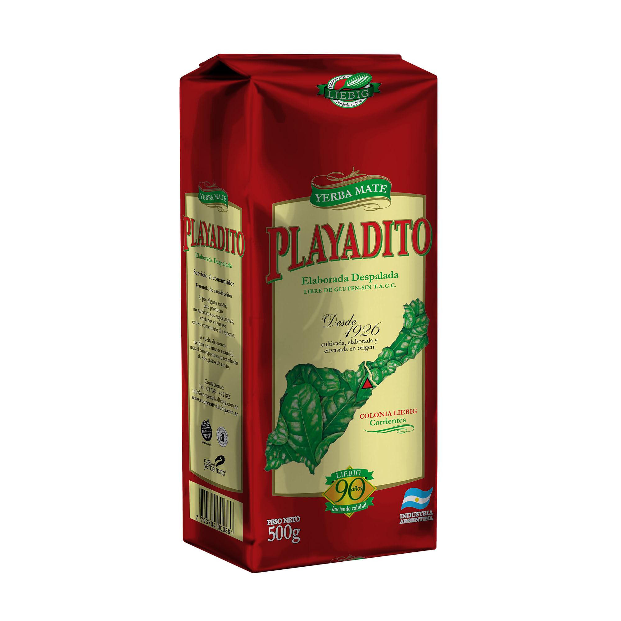 YERBA PLAYADITO DESPALADA X 500G